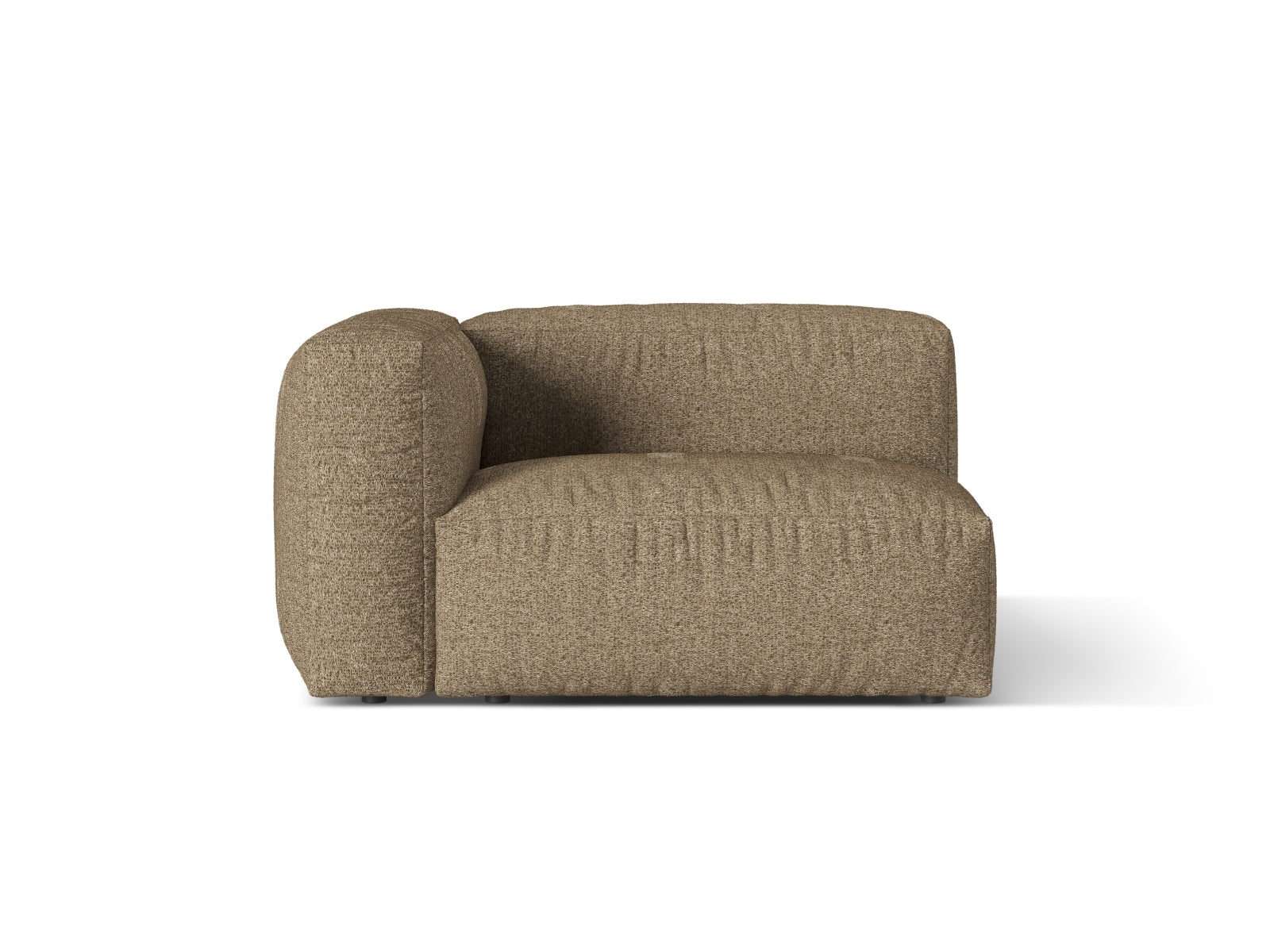 1-Sitzer Sofa Martina Wide links in Cappuccino-Monet präsentiert im Onlineshop von KAQTU Design AG. Modulares Sofa ist von Micadoni