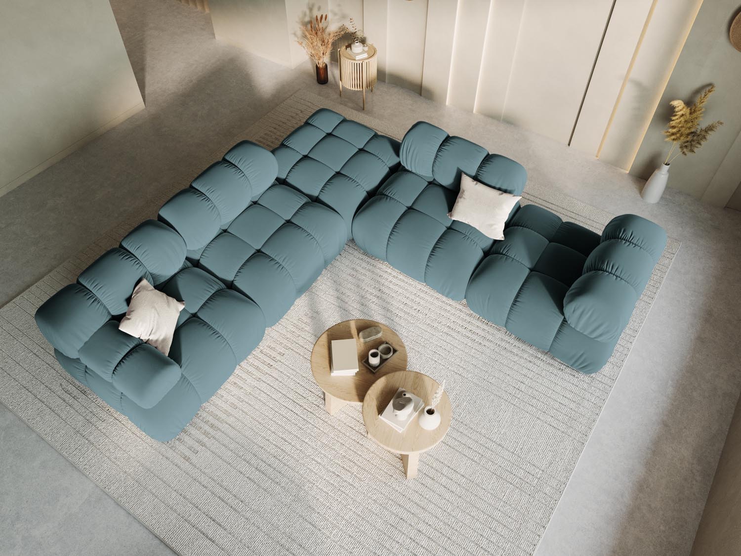 Entdecken Sie den Bellis Velour Modul links 1 Sitzer von Micadoni – stilvolles Velours, optimaler Komfort und modernes Design für Ihr Wohnambiente.