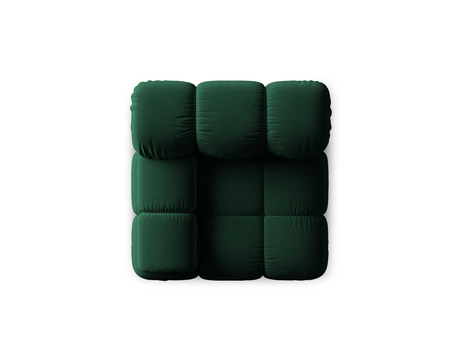 Erleben Sie den Bellis Velour Modul links 1 Sitzer von Micadoni – elegantes Velours, hervorragender Sitzkomfort und zeitgemässes Design für Ihr Zuhause.