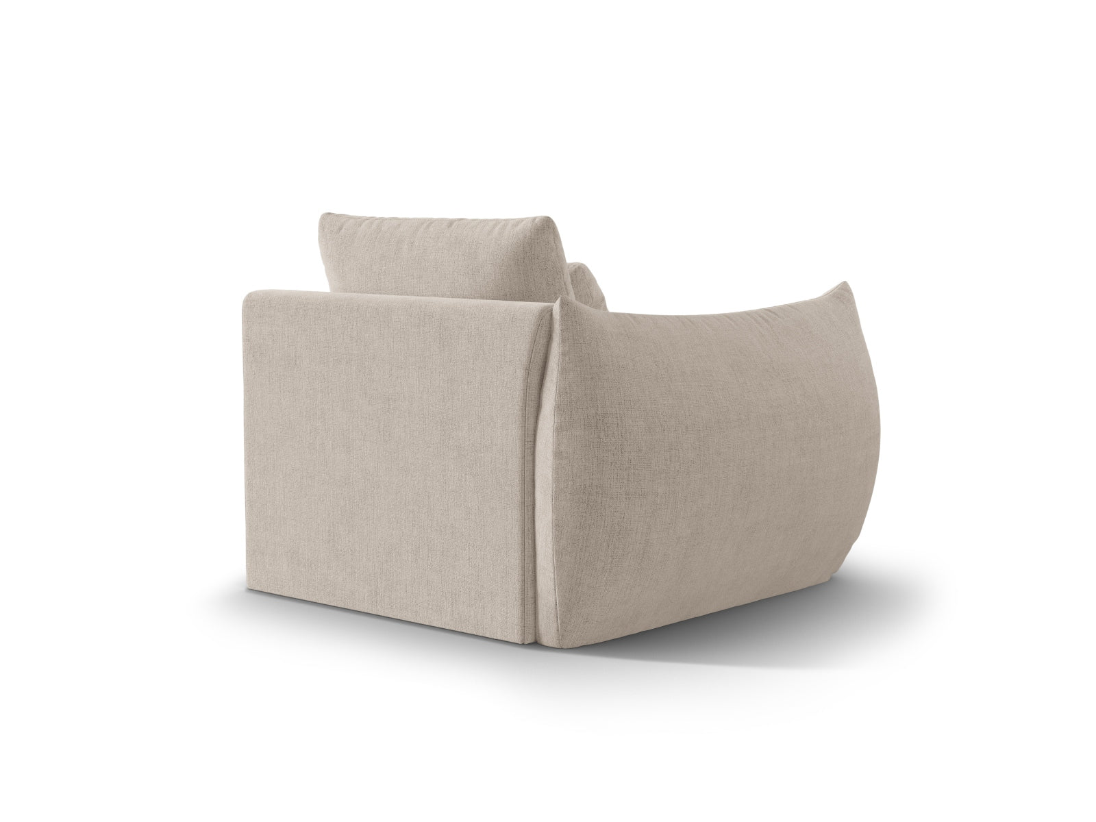 Bloom Modul links 1 Sitzer in Dark Beige präsentiert im Onlineshop von KAQTU Design AG. Modulares Sofa ist von Micadoni