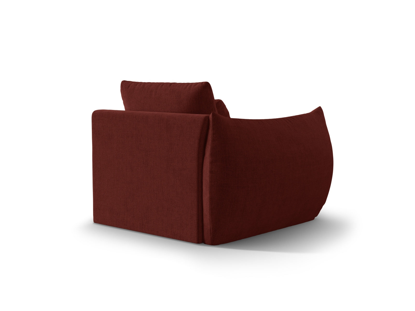 Bloom Modul links 1 Sitzer in Red präsentiert im Onlineshop von KAQTU Design AG. Modulares Sofa ist von Micadoni