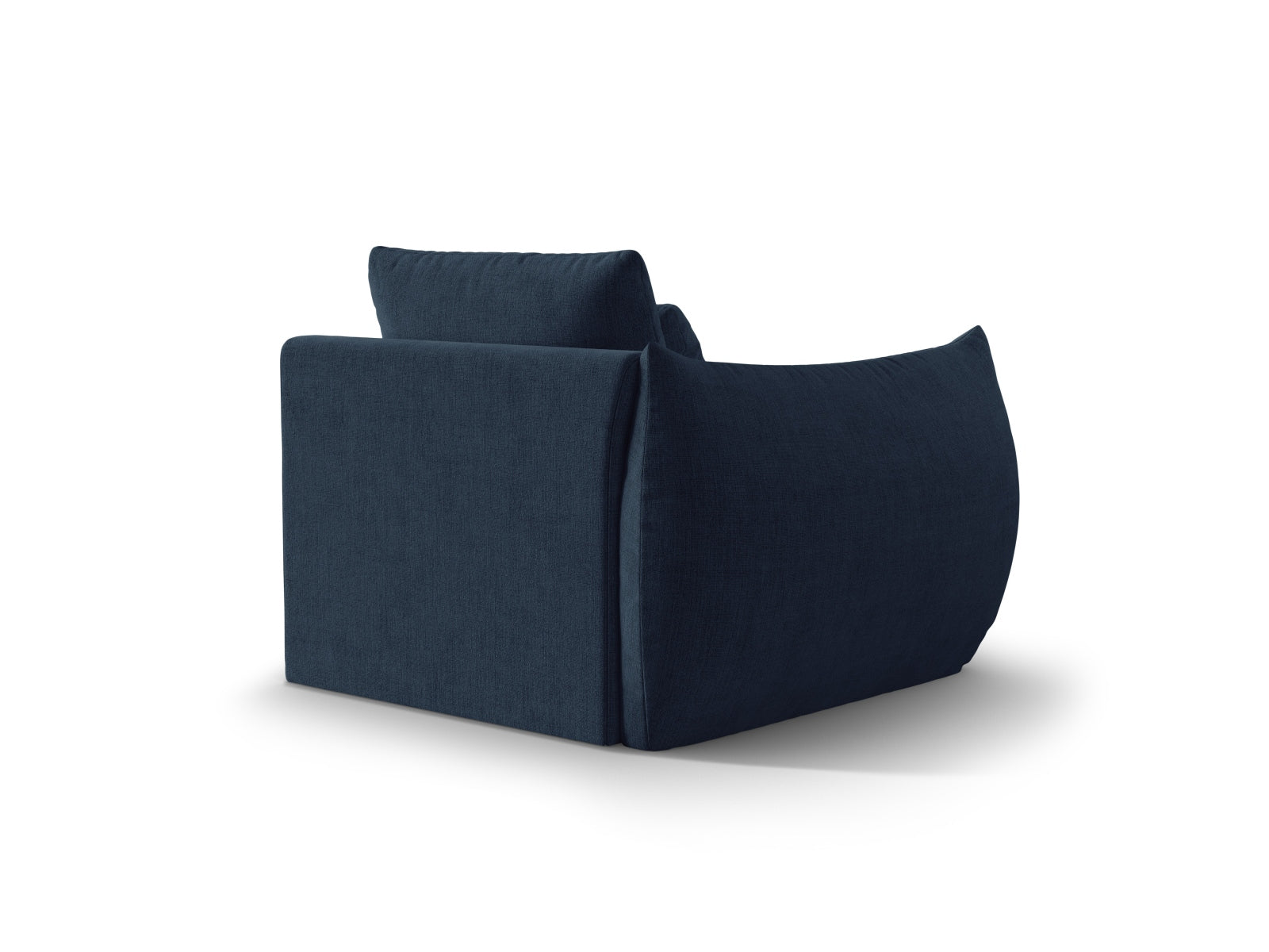 Bloom Modul links 1 Sitzer in Dark Blue präsentiert im Onlineshop von KAQTU Design AG. Modulares Sofa ist von Micadoni