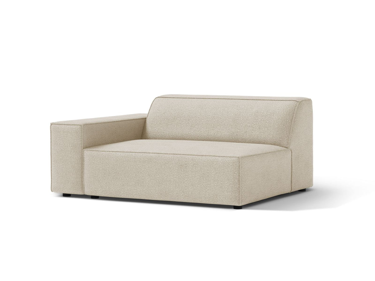 1-Sitzer Modul links Jodie in Beige-Baloo präsentiert im Onlineshop von KAQTU Design AG. Modulares Sofa ist von Micadoni