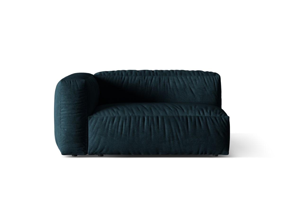 Martina Modul links 1 Sitzer in Deep Petrol-Vogue präsentiert im Onlineshop von KAQTU Design AG. Modulares Sofa ist von Micadoni