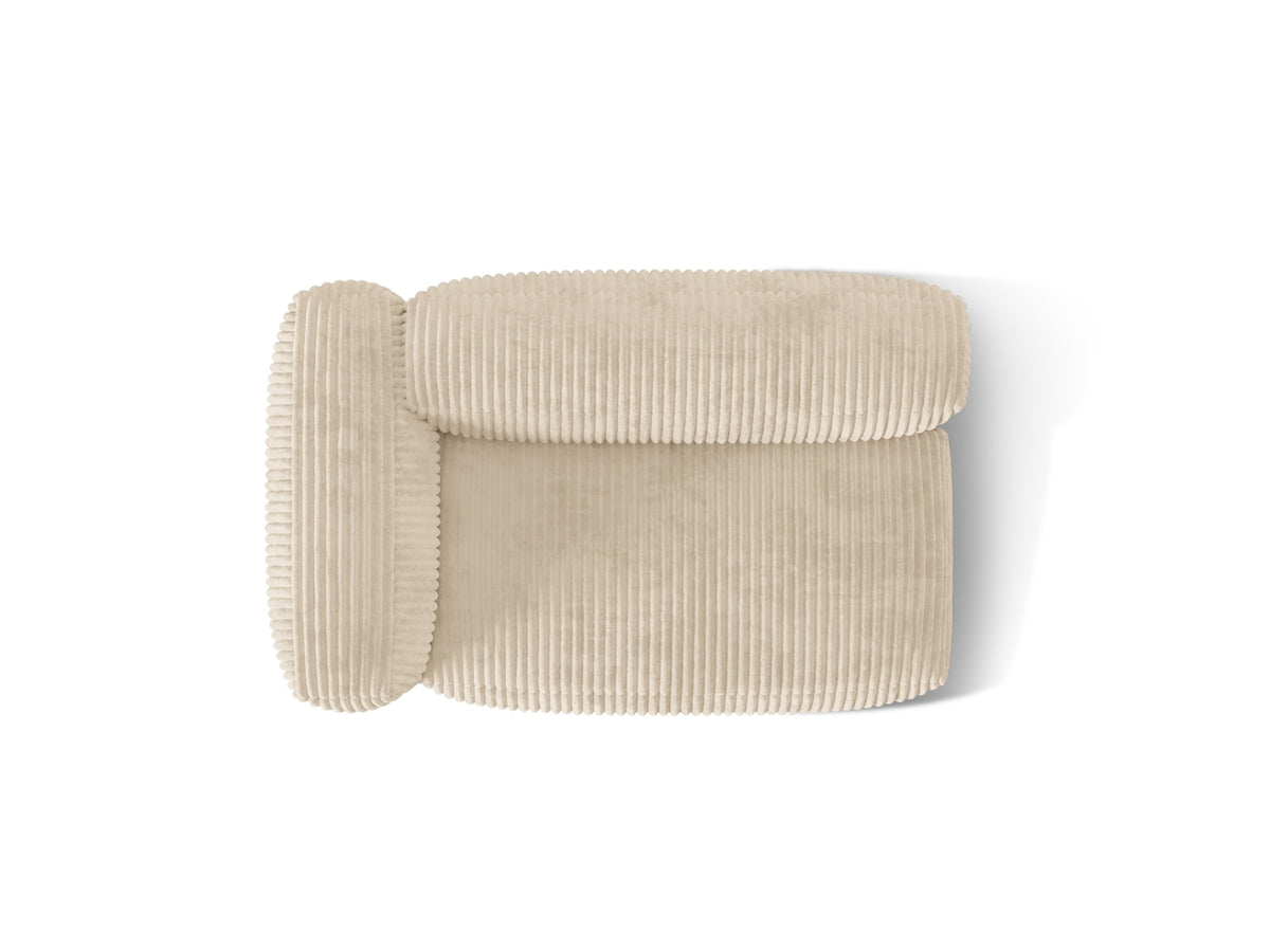 Martina Modul links 1 Sitzer in Light Beige-Tilia präsentiert im Onlineshop von KAQTU Design AG. Modulares Sofa ist von Micadoni