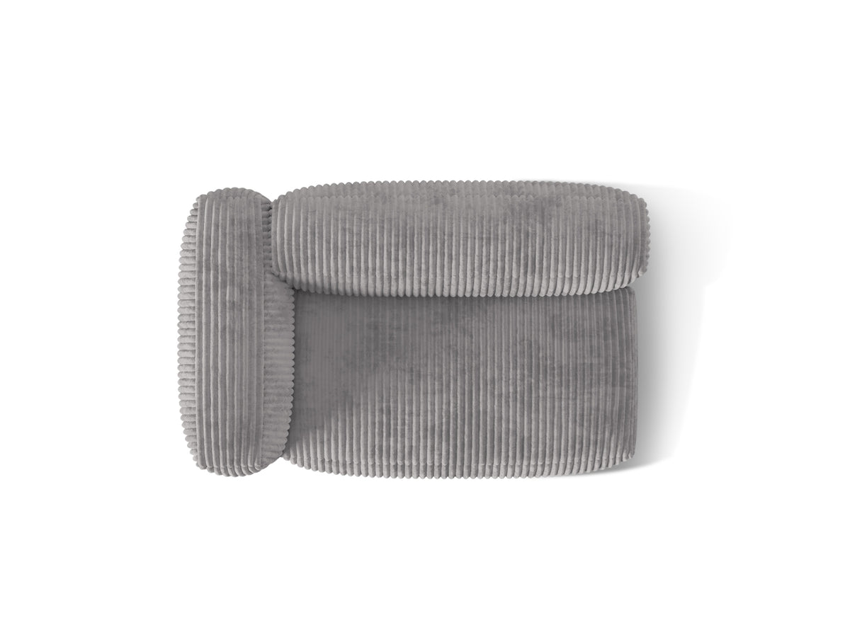 Martina Modul links 1 Sitzer in Light Grey-Tilia präsentiert im Onlineshop von KAQTU Design AG. Modulares Sofa ist von Micadoni