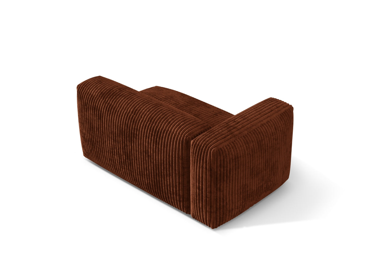 Martina Modul links 1 Sitzer in Brick-Tilia präsentiert im Onlineshop von KAQTU Design AG. Modulares Sofa ist von Micadoni