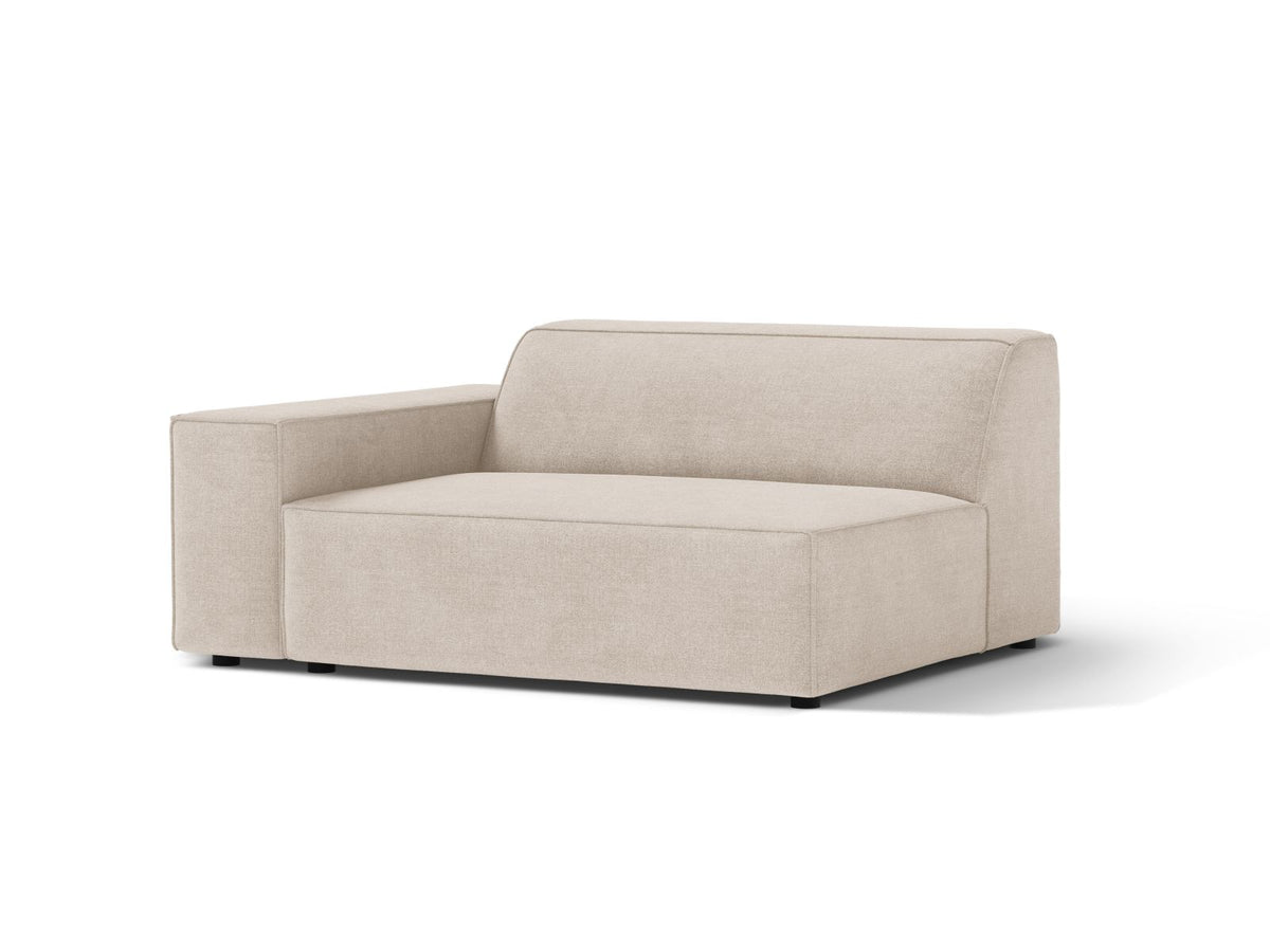 1-Sitzer Modul links Jodie in Beige-Liberty präsentiert im Onlineshop von KAQTU Design AG. Modulares Sofa ist von Micadoni