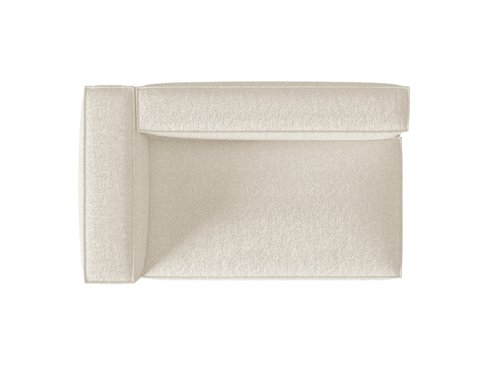 Erleben Sie das Nuria Boucle 3-Sitzer Sofa links von Micadoni – stilvolles, modulares Design für modernen Komfort und individuelle Raumlösungen.