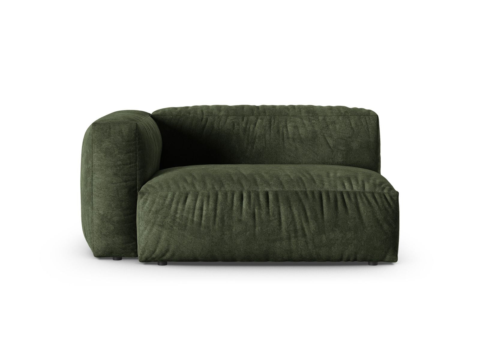Doppelsitz-Sofa links XL Martina in Green-Vogue präsentiert im Onlineshop von KAQTU Design AG. Modulares Sofa ist von Micadoni
