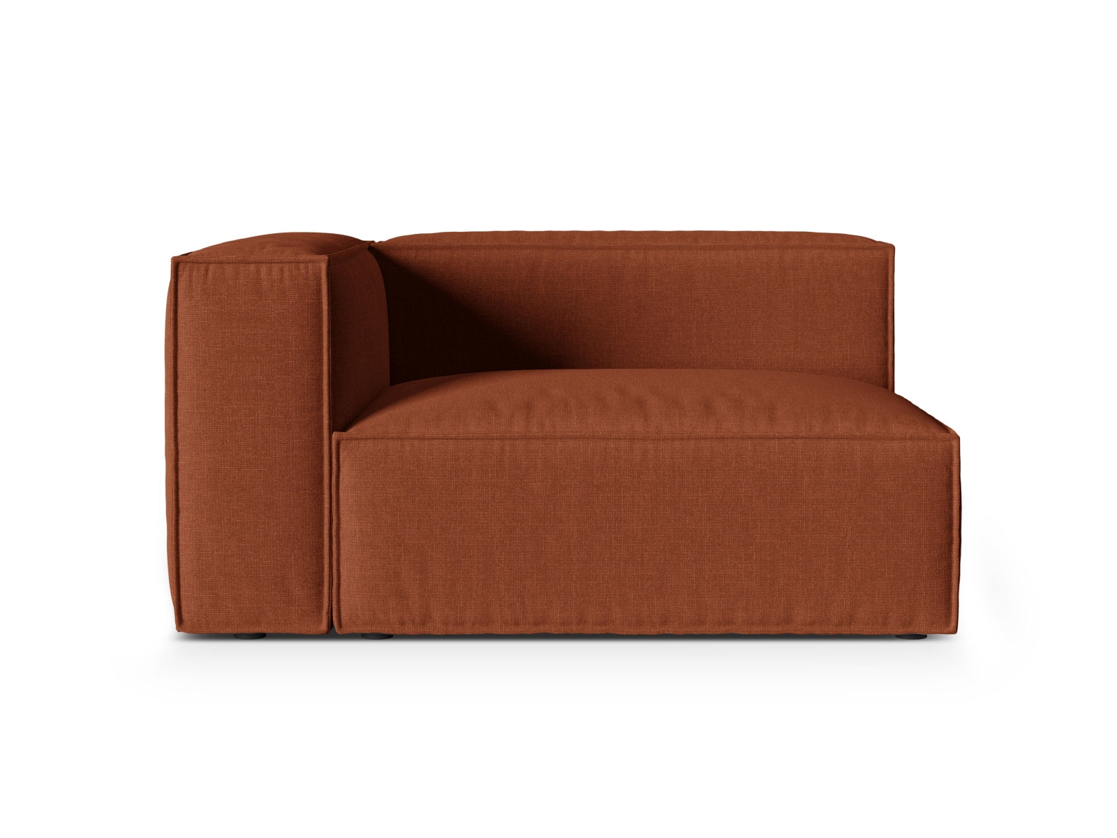 Nuria Modular Sofa links 2 Sitzer in Brick präsentiert im Onlineshop von KAQTU Design AG. Modulares Sofa ist von Micadoni