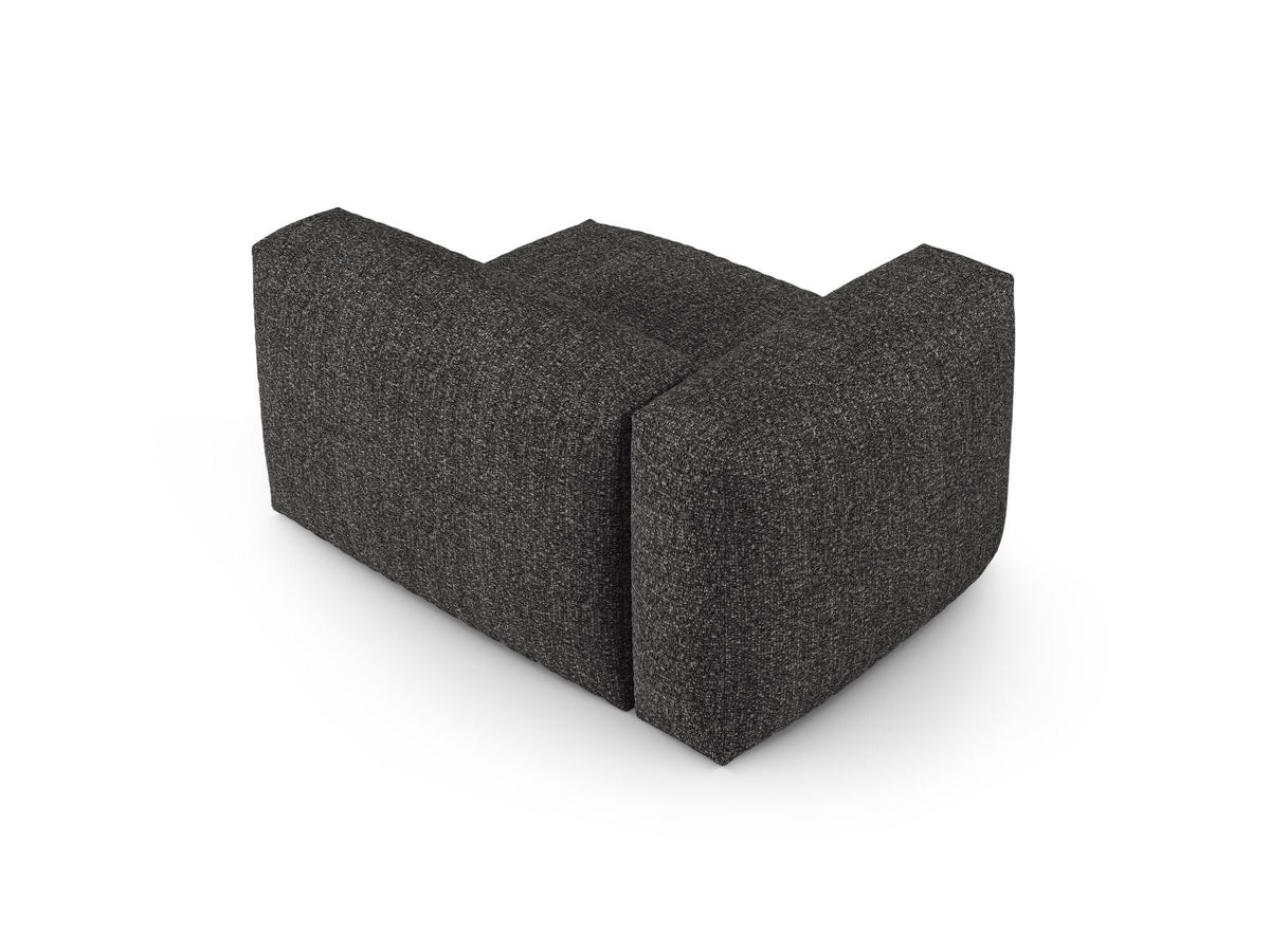 1-Sitzer Sofa Martina Wide XL links in Anthracite-Monet präsentiert im Onlineshop von KAQTU Design AG. Modulares Sofa ist von Micadoni