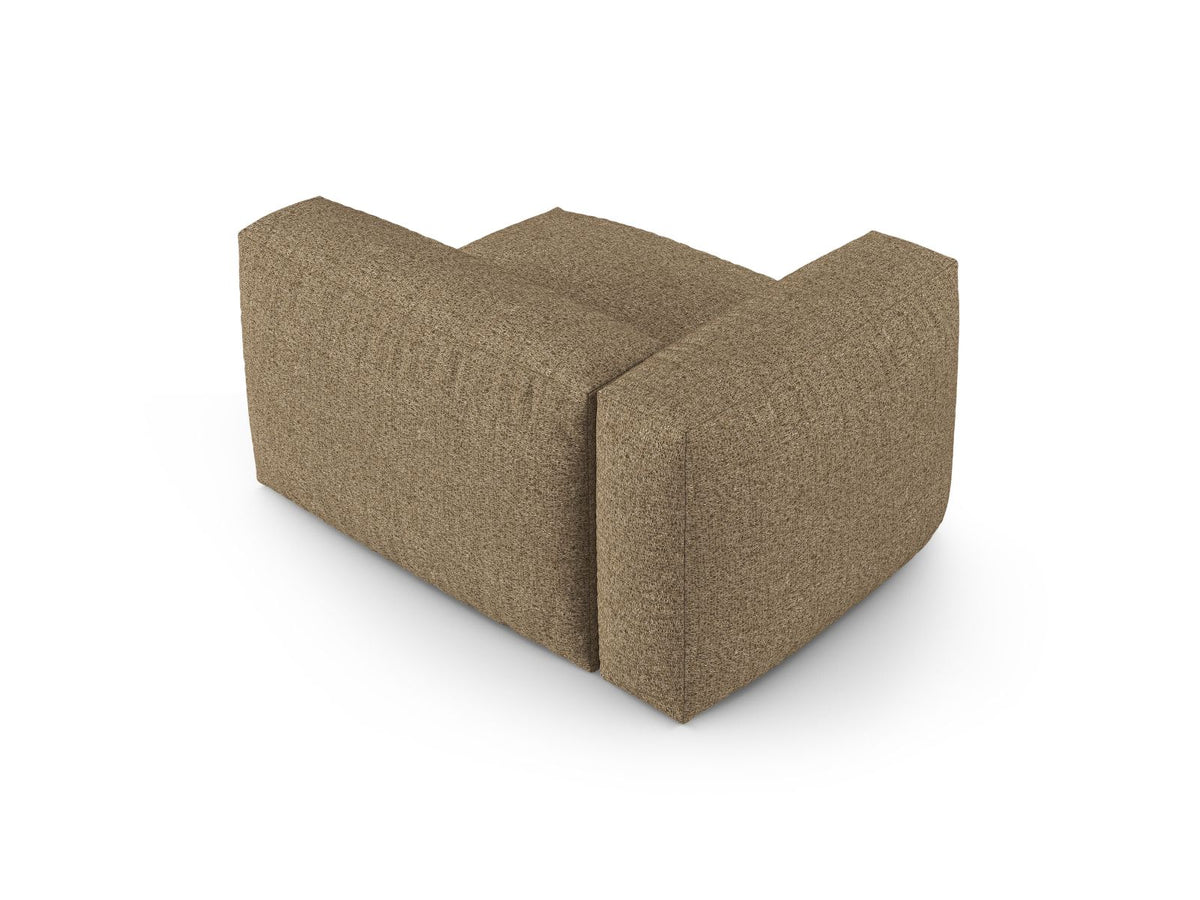 1-Sitzer Sofa Martina Wide XL links in Cappuccino-Monet präsentiert im Onlineshop von KAQTU Design AG. Modulares Sofa ist von Micadoni