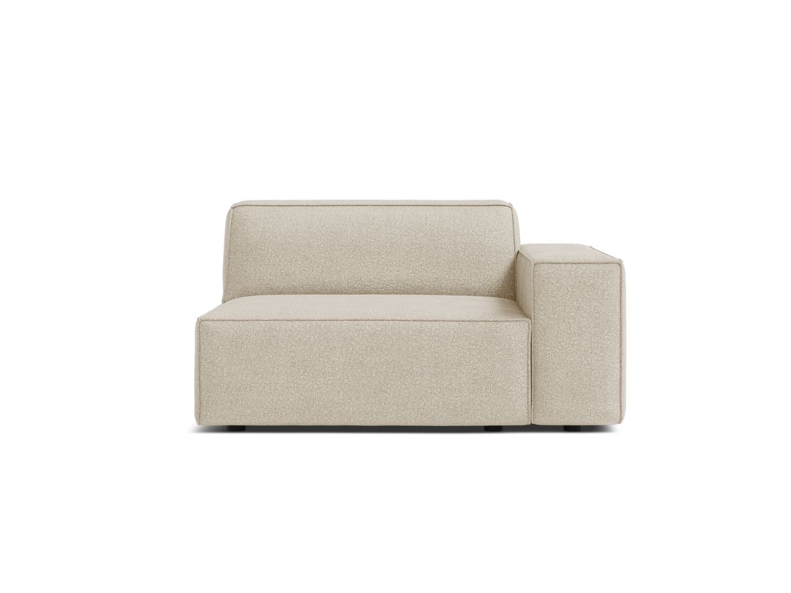 1-Sitzer Modul Rechts Jodie in Beige-Baloo präsentiert im Onlineshop von KAQTU Design AG. Modulares Sofa ist von Micadoni