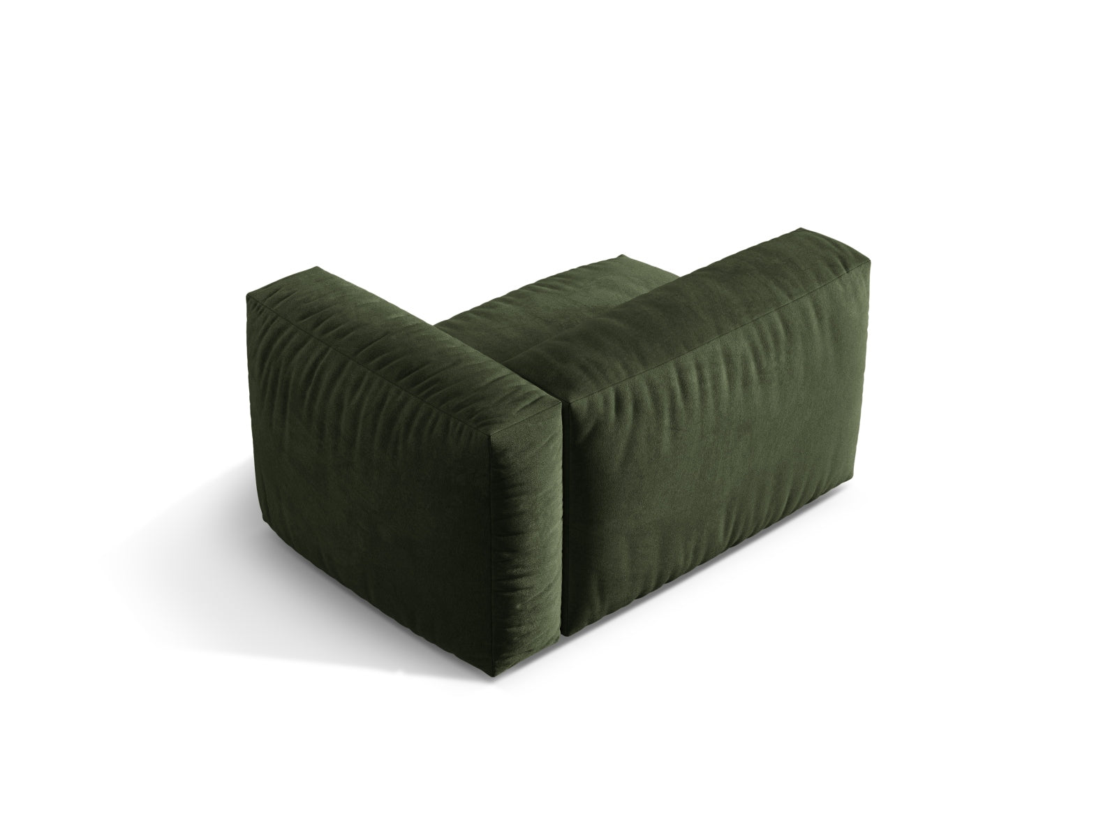 Entdecken Sie den Martina Velour Modul rechts 1 Sitzer von Micadoni – ideal für kompakte Wohnräume. Stilvolles Design und optimaler Komfort vereint!