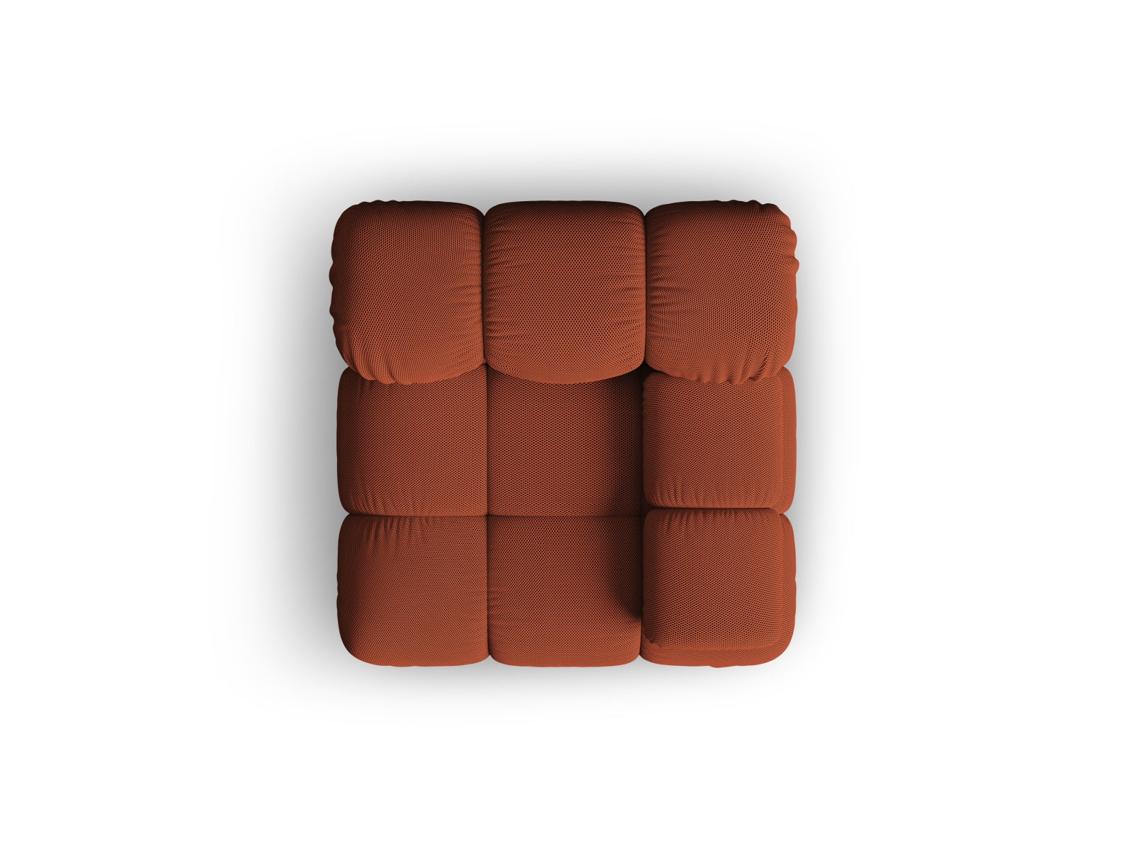 Rechtsseitiges Bellis Modul 1 Sitzer in Brick-Sonic, perfekt für moderne Wohnkonzepte und vielseitige Raumgestaltung.