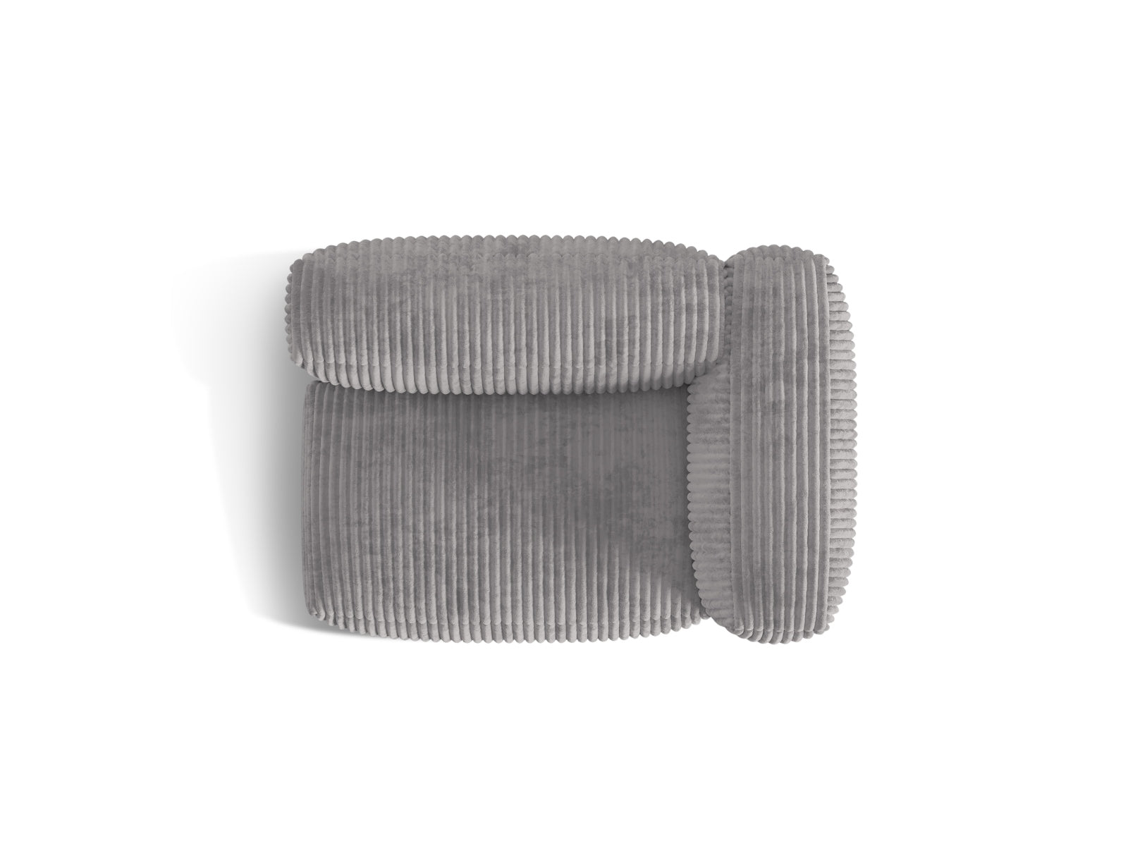 Martina Modul rechts 1 Sitzer in Light Grey präsentiert im Onlineshop von KAQTU Design AG. Modulares Sofa ist von Micadoni