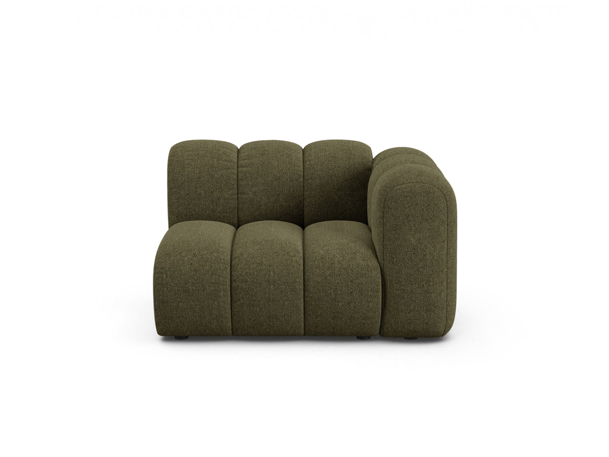 Lupine Modul rechts 1 Sitzer in Green-Eden präsentiert im Onlineshop von KAQTU Design AG. Modulares Sofa ist von Micadoni
