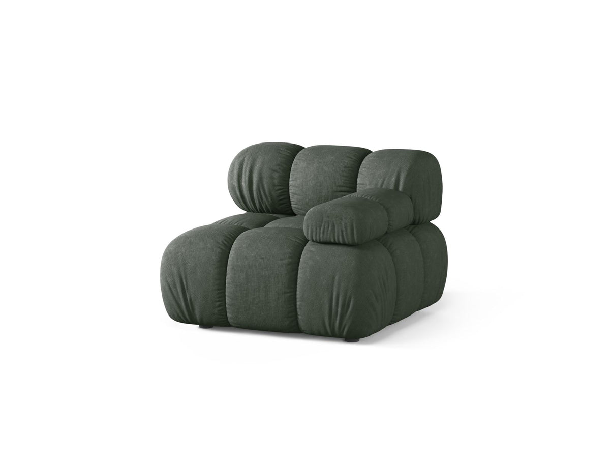 1-Sitzer Modul rechts Bellis in Moss Green-Liberty präsentiert im Onlineshop von KAQTU Design AG. Modulares Sofa ist von Micadoni
