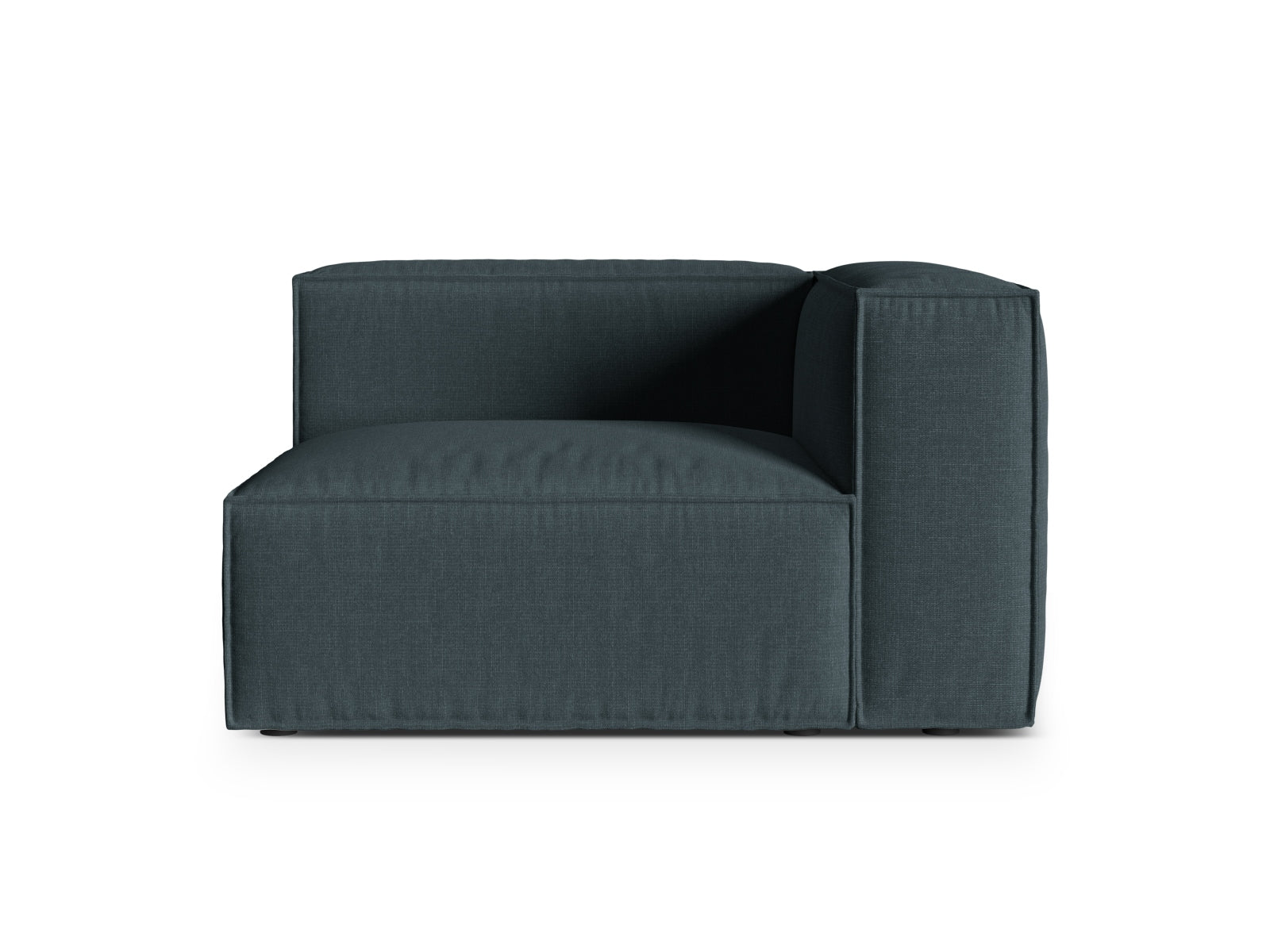 Nuria Modular Sofa rechts 1 Sitzer in Deep Petrol präsentiert im Onlineshop von KAQTU Design AG. Modulares Sofa ist von Micadoni