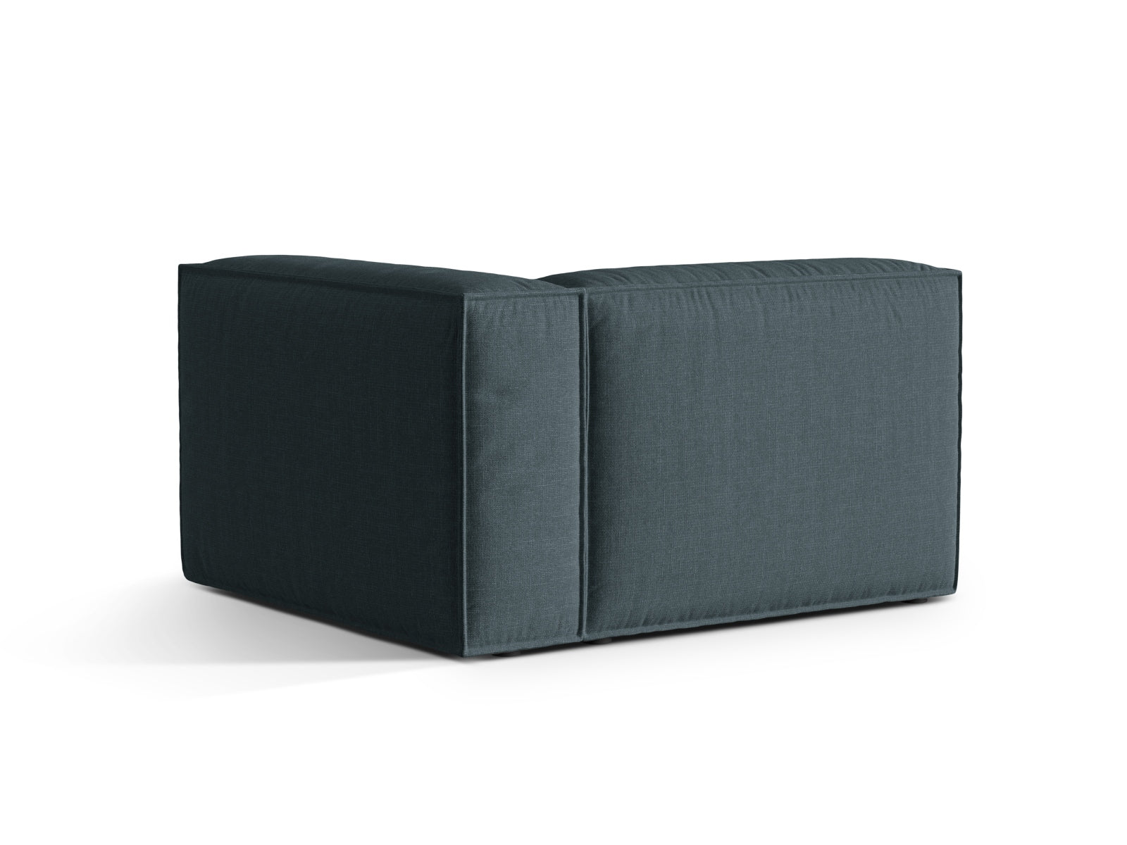 Nuria Modular Sofa rechts 1 Sitzer in Deep Petrol präsentiert im Onlineshop von KAQTU Design AG. Modulares Sofa ist von Micadoni