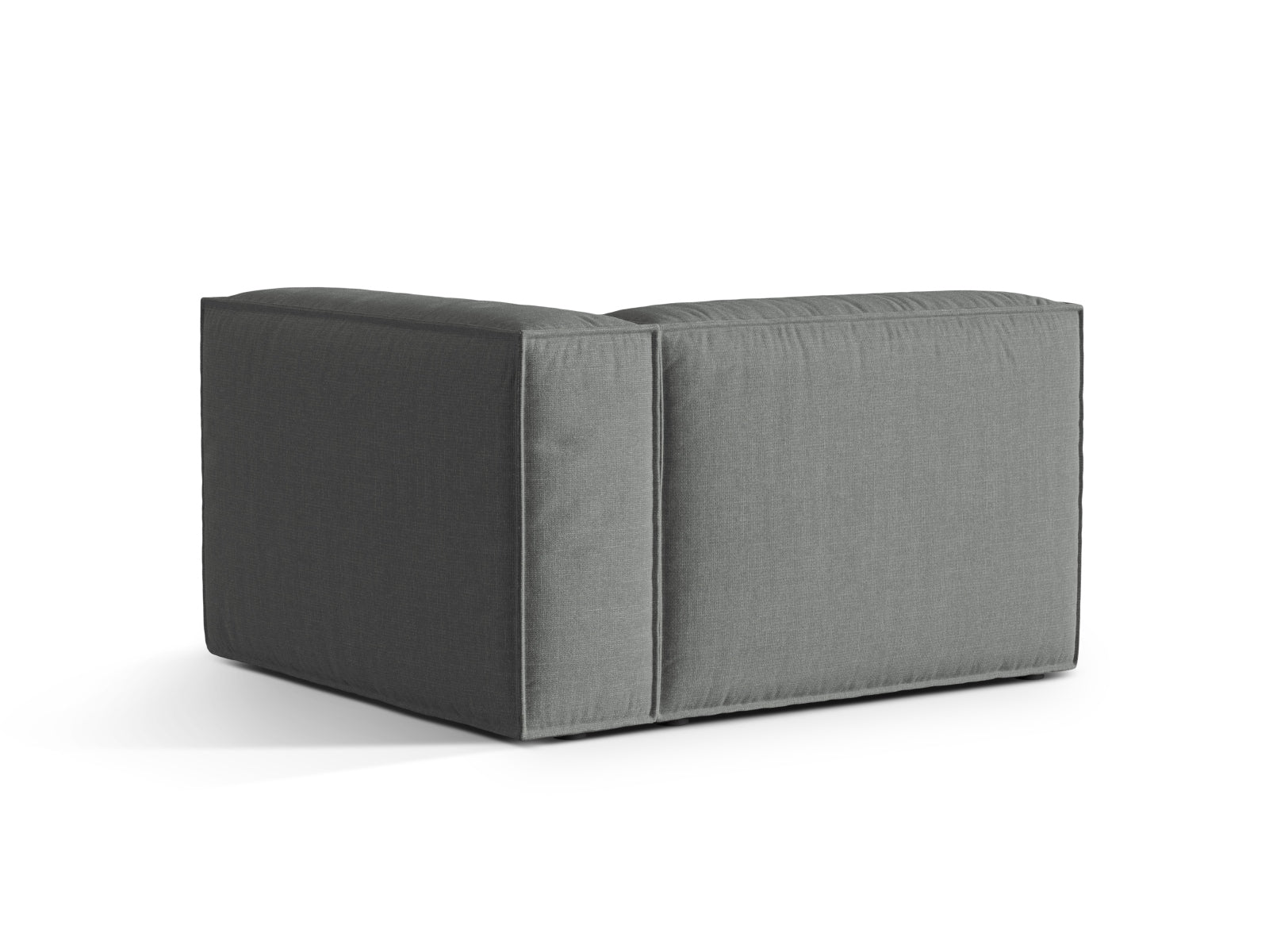 Nuria Modular Sofa rechts 1 Sitzer in Grey präsentiert im Onlineshop von KAQTU Design AG. Modulares Sofa ist von Micadoni