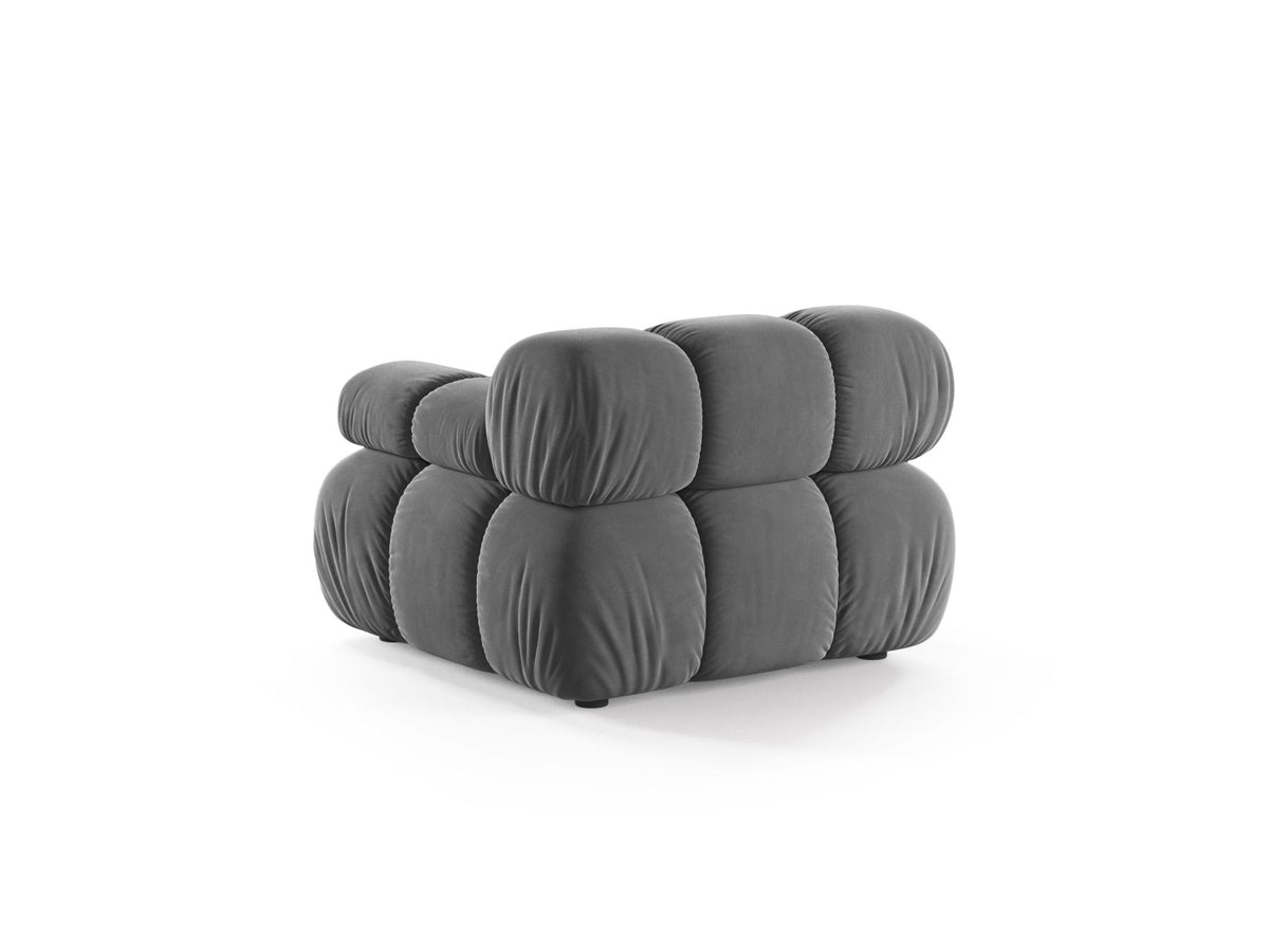 1-Sitzer Modul rechts Bellis in Light Grey-Venus präsentiert im Onlineshop von KAQTU Design AG. Modulares Sofa ist von Micadoni