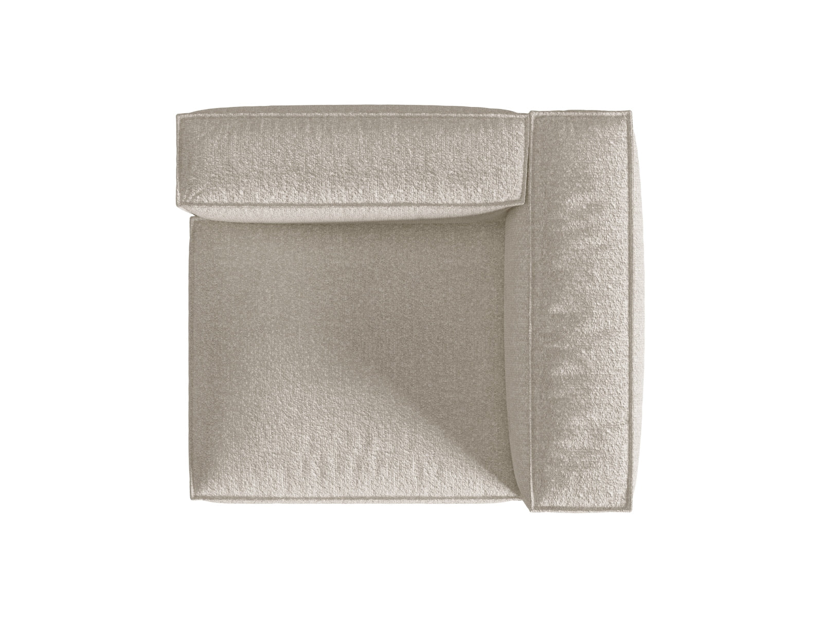 Entdecken Sie das Nuria Boucle 1-Sitzer Sofa von Micadoni – elegantes, modulares Möbelstück für zeitgemässen Komfort und flexible Raumgestaltung.