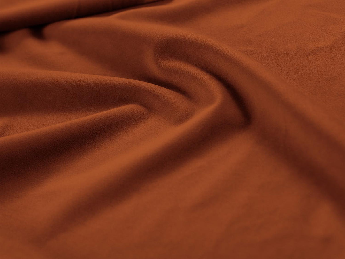 Lupine Velour Modul rechts 1 Sitzer in Terracotta-Salvador präsentiert im Onlineshop von KAQTU Design AG. Modulares Sofa ist von Micadoni