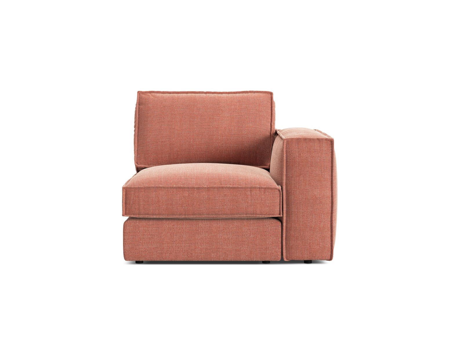 Elegantes 1-Sitzer Modul Pola von Micadoni, ideal für kreative Sofa-Arrangements. Hochwertige Materialien und stilvolles Design vereinen sich.