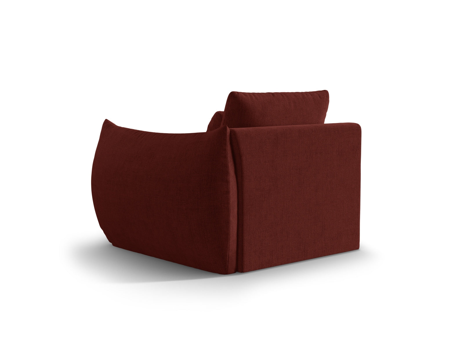 Bloom Modul rechts 1 Sitzer in Red präsentiert im Onlineshop von KAQTU Design AG. Modulares Sofa ist von Micadoni