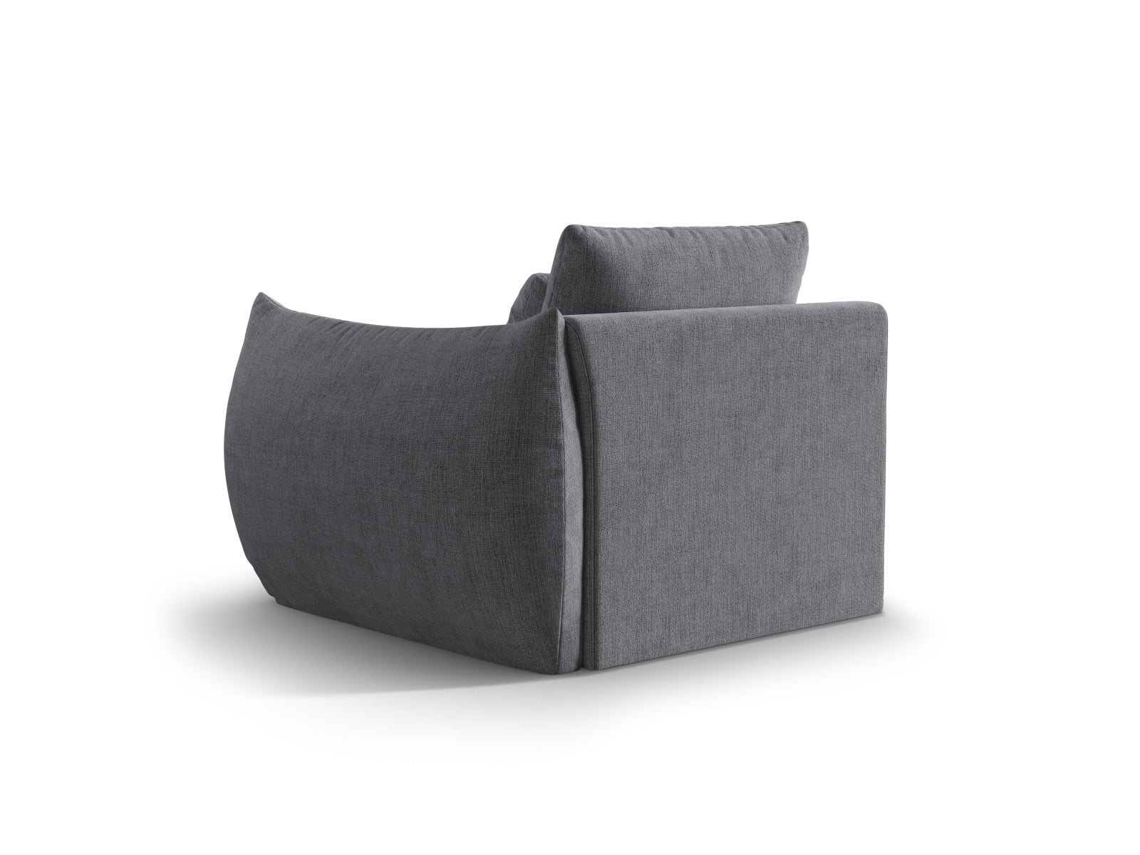 Bloom Modul rechts 1 Sitzer in Grey präsentiert im Onlineshop von KAQTU Design AG. Modulares Sofa ist von Micadoni