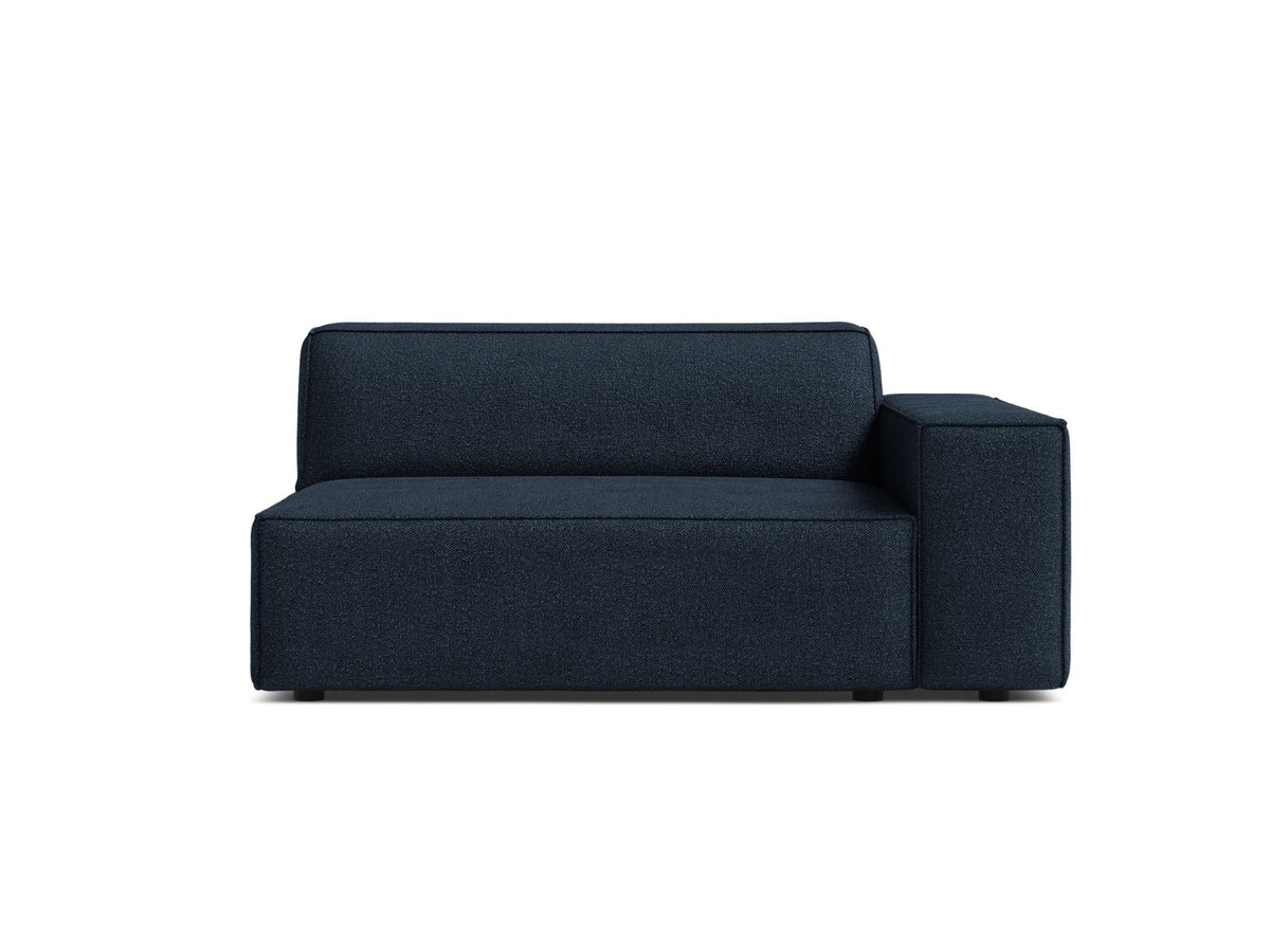 1-Sitzer Modul Rechts Jodie in Dark Blue-Baloo präsentiert im Onlineshop von KAQTU Design AG. Modulares Sofa ist von Micadoni