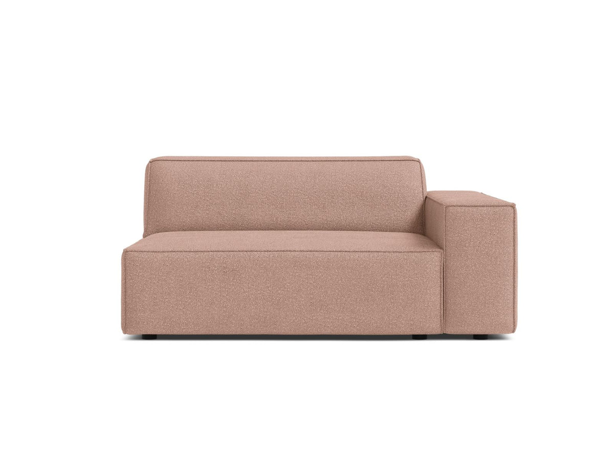 1-Sitzer Modul Rechts Jodie in Powder Pink-Baloo präsentiert im Onlineshop von KAQTU Design AG. Modulares Sofa ist von Micadoni