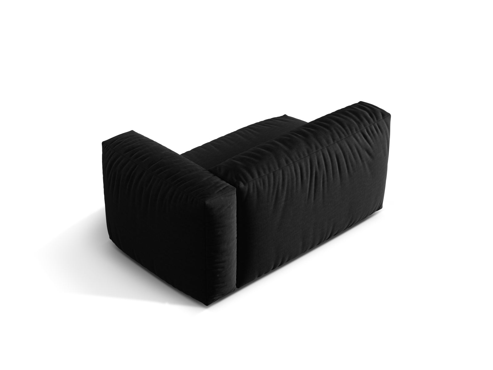 Martina Modul rechts 1 Sitzer in Black präsentiert im Onlineshop von KAQTU Design AG. Modulares Sofa ist von Micadoni
