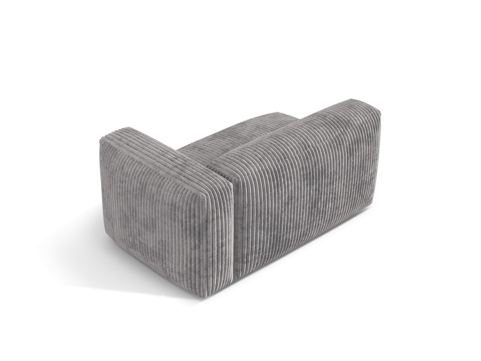 Martina Modul rechts 1 Sitzer in Light Grey präsentiert im Onlineshop von KAQTU Design AG. Modulares Sofa ist von Micadoni