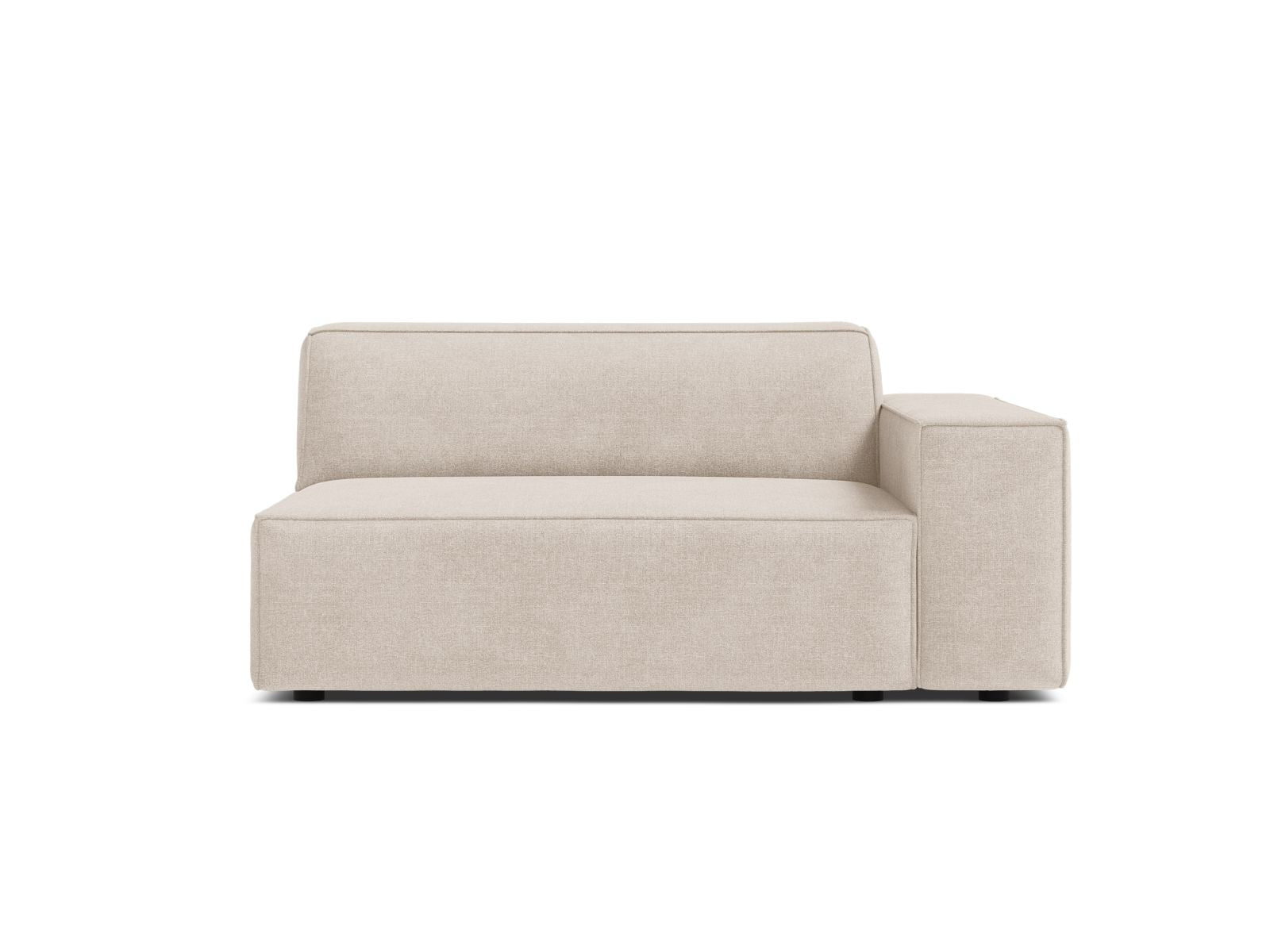 1-Sitzer Modul Rechts Jodie in Beige-Liberty präsentiert im Onlineshop von KAQTU Design AG. Modulares Sofa ist von Micadoni