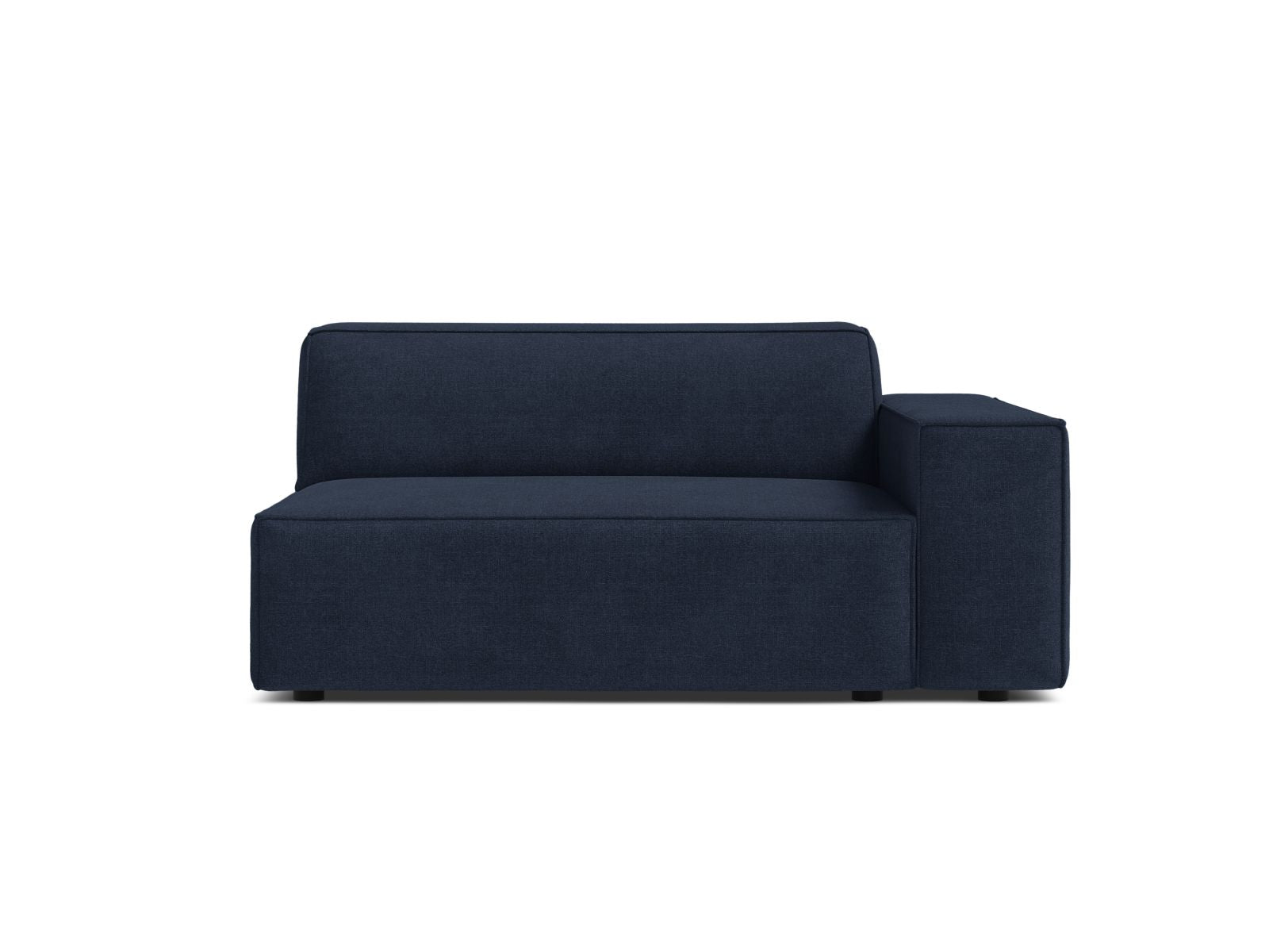 1-Sitzer Modul Rechts Jodie in Navy Blue-Liberty präsentiert im Onlineshop von KAQTU Design AG. Modulares Sofa ist von Micadoni