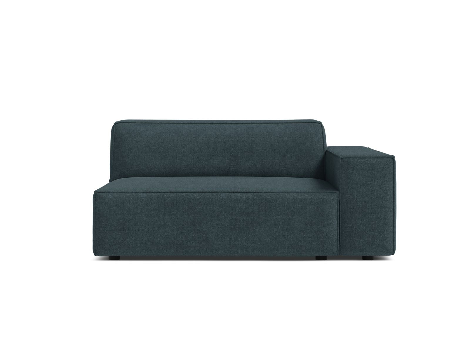1-Sitzer Modul Rechts Jodie in Deep Petrol-Liberty präsentiert im Onlineshop von KAQTU Design AG. Modulares Sofa ist von Micadoni