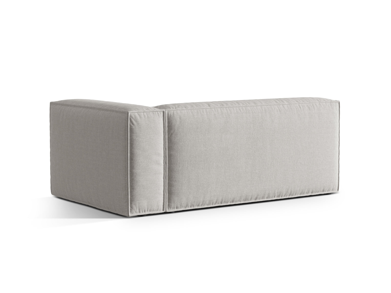 Nuria Modular Sofa rechts 3 Sitzer in Light Grey präsentiert im Onlineshop von KAQTU Design AG. Modulares Sofa ist von Micadoni