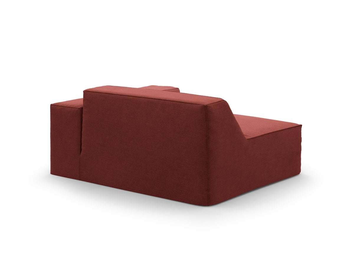 Jodie Modul rechts 1 Sitzer mit abnehmbaren Bezug in Cherrywood-LINS präsentiert im Onlineshop von KAQTU Design AG. Modulares Sofa ist von Micadoni
