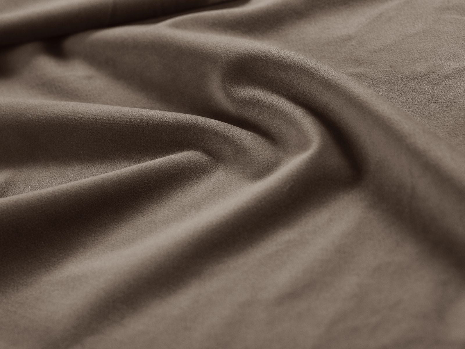 Stylisches 1-Sitzer Modul rechts Pola in Grey Brown-Salvador, perfekt für moderne Wohnräume und kreative Raumgestaltungen.
