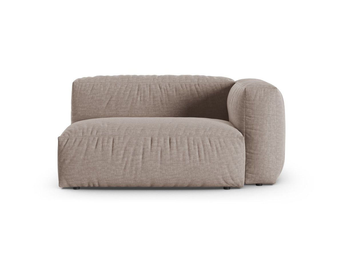 Doppelsitz-Sofa rechts XL Martina in Dark Beige-Boston präsentiert im Onlineshop von KAQTU Design AG. Modulares Sofa ist von Micadoni