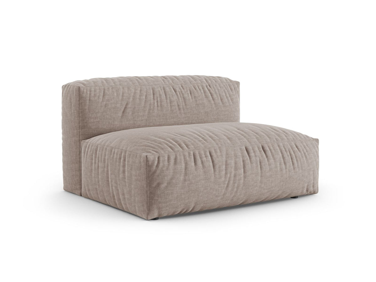 Doppelsitz-Sofa rechts XL Martina in Dark Beige-Boston präsentiert im Onlineshop von KAQTU Design AG. Modulares Sofa ist von Micadoni