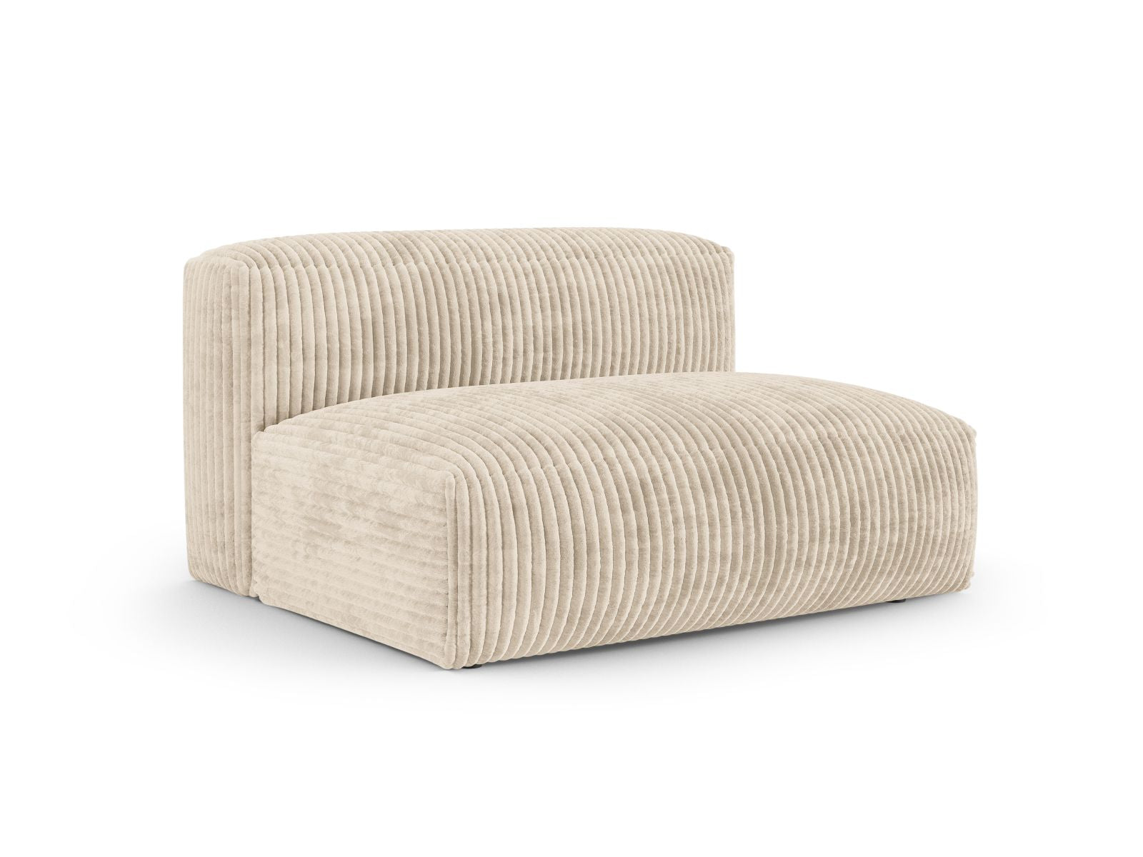 Elegantes XL Doppelsitz-Sofa Martina in Light Beige-Tilia, ideal für moderne Wohnräume, präsentiert von Micadoni.