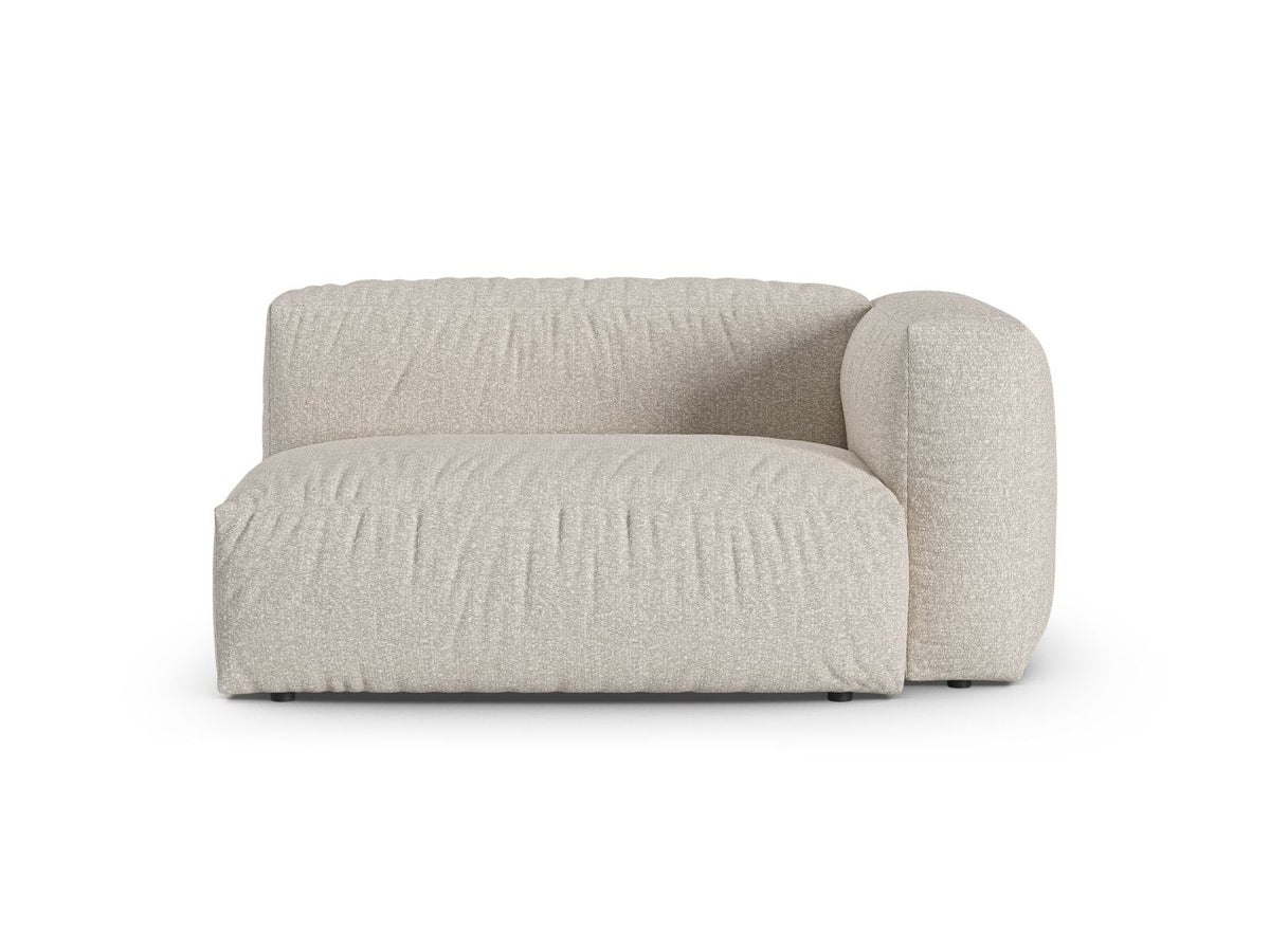 Doppelsitz-Sofa rechts XL Martina in Beige-Monet präsentiert im Onlineshop von KAQTU Design AG. Modulares Sofa ist von Micadoni