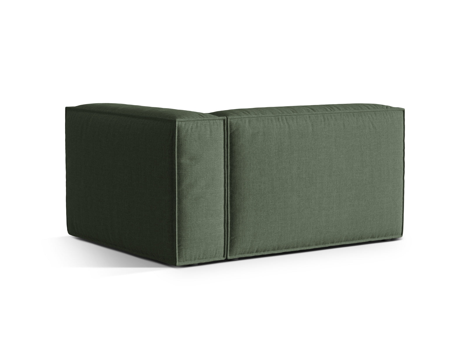 Nuria Modular Sofa rechts 2 Sitzer in Moss Green präsentiert im Onlineshop von KAQTU Design AG. Modulares Sofa ist von Micadoni