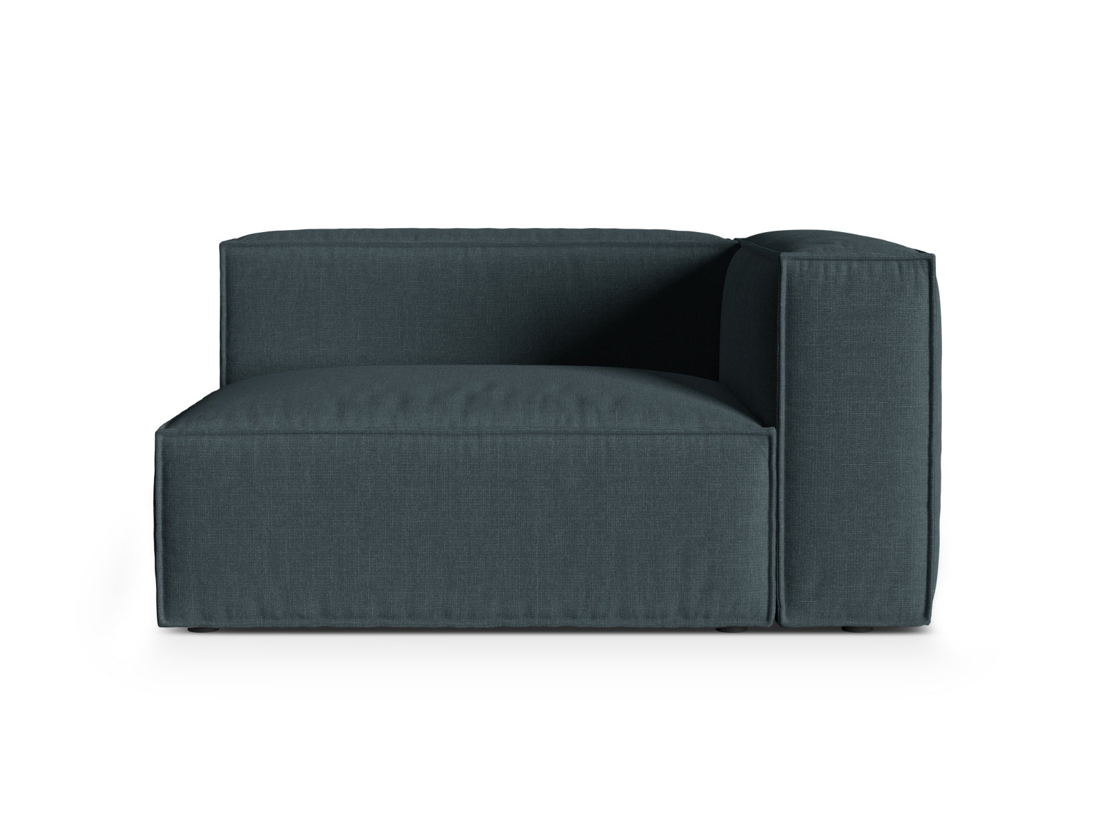 Nuria Modular Sofa rechts 2 Sitzer in Deep Petrol präsentiert im Onlineshop von KAQTU Design AG. Modulares Sofa ist von Micadoni