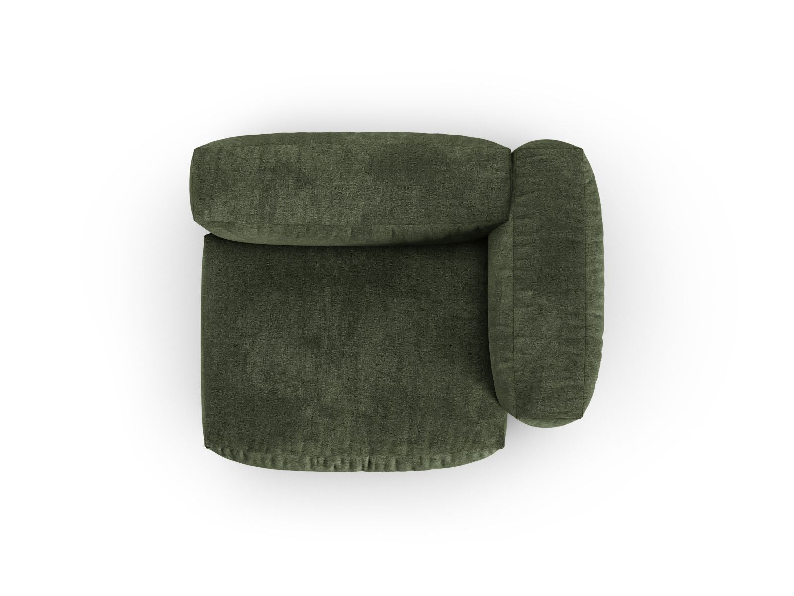 Stylisches 1-Sitzer Sofa Martina Wide XL in Green-Vogue, perfekt für zeitgemäße Inneneinrichtungen und flexible Gestaltungsmöglichkeiten.