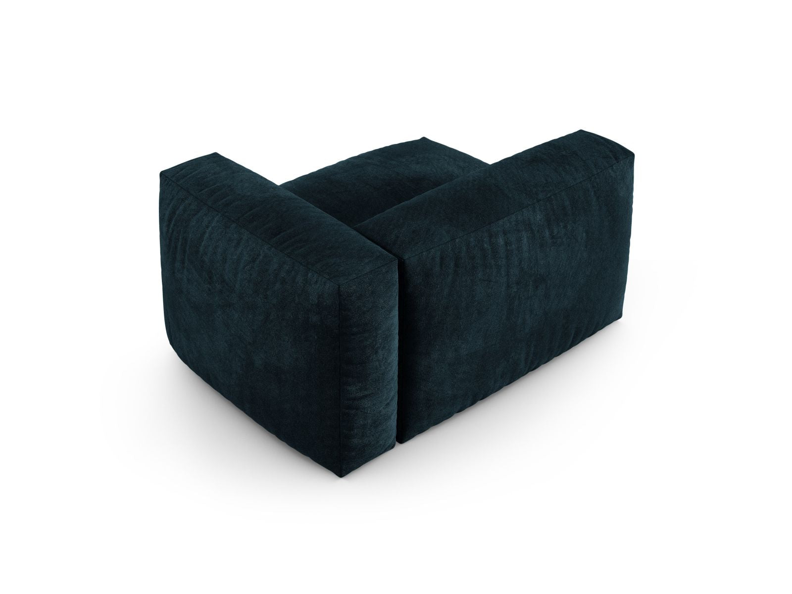 Elegantes 1-Sitzer Sofa Martina Wide XL in sattem Petrol, ideal für kreative Raumgestaltungen. Modulares Design von Micadoni für vielseitige Nutzung.